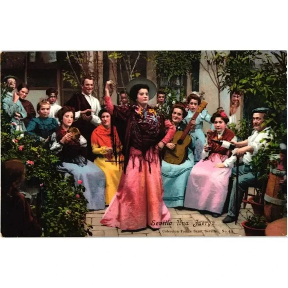 American Vintage Other - Sevilla Una Juerga Tomas Sanz No.44 Spain Postcard